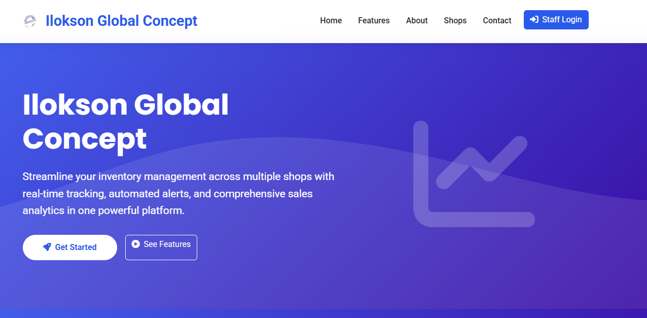 Ilokson Global Concept Inventory Management System